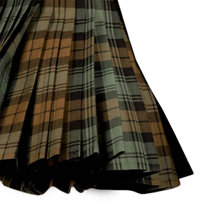 Montre noire patinée Tartan 8 verges tissu acrylique ERHU Kilt hommes tailles personnalisées disponibles traditionnel écossais Tartan en gros - Product Image 4