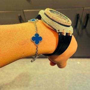 Relojes Iced Out VVS Moissanite | Diseño de esqueleto de lujo | Probador de diamantes al por mayor aprobado - Product Image 4