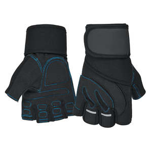 Gants d'entraînement en néoprène Direct Factory Wholesale avec protection de la paume et ajustement réglable pour l'haltérophilie - Product Image 5