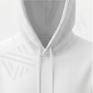 Sweat à capuche pour homme en coton épais, impression de haute qualité, pull-over de luxe, impression personnalisée surdimensionnée pour streetwear d'hiver - Product Image 4