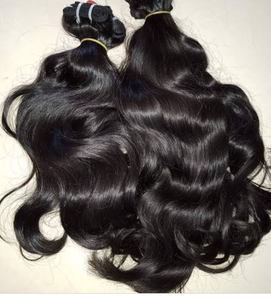 10 pulgadas 100% Original HD estilo ondulado Natural encaje directo de la India 30 pulgadas extensiones de cabello humano Remy indio crudo 3 paquetes - Product Image 3