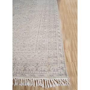 พรมขนสัตว์ถักมือ Erbe สีเบจและสีน้ำตาล ลายเหรียญตรา สำหรับบ้านและรถยนต์ ขนาด 9x12 รุ่น AKWL-3107 พรมปูพื้นห้องนั่งเล่น - Product Image 4