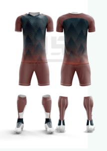 Athletic Soccer Uniform Quick Dry Breathable Football Jersey Shorts Set Comfortable Fit for Professional Team Sports 100% - Product Image 6