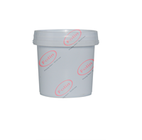 Ember Cat Warna Putih Folin 10 Galon 10 Liter Bahan PP Virgin Tahan Benturan Ramah Lingkungan Food Grade dengan Logo Kustom
