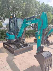 Mini pelleteuse hydraulique d'occasion en bon état avec chenilles disponibles pour une livraison rapide au prix de gros - Product Image 5