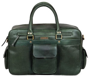 Sac de sport pilote en cuir de qualité supérieure (petit) sac pour hommes et femmes sac de voyage du fabricant indien - Product Image 5