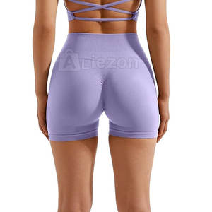 ชุดเสื้อและกางเกงขาสั้นโยคะสำหรับผู้หญิงยืดได้ชุดออกกำลังกายสำหรับผู้หญิงชุดเล่นโยคะฟิตเนสในฤดูร้อน - Product Image 5