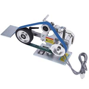 Lijadora de Banda Multifunción de 550W para Escritorio, Pulidora, Afiladora, Máquina Abrasiva para Uso Doméstico, Mini Amoladora de Banda - Product Image 1