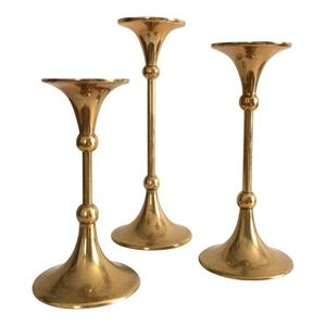 Soporte de vela de aluminio Soporte de vela de metal decorativo para el hogar y la Oficina del Partido para la decoración del hogar a bajo precio Exportador DE LA India - Product Image 6