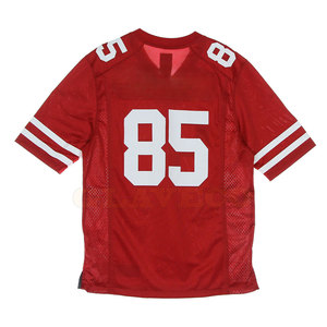 เสื้อฟุตบอลอเมริกันไซส์ใหญ่แขนสั้นระบายอากาศผลิตจากโรงงาน - Product Image 2