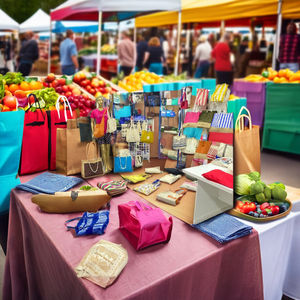 Pochettes Cosmétiques Fantaisie, Sacs Tendance en Polypropylène Recyclé, Fermeture Éclair et Fermoir de Haute Qualité - Product Image 3