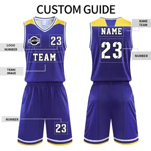 Conjunto de Uniforme de Baloncesto para Hombre, Ropa Deportiva Unisex para Niños, Transpirable, Camisetas y Pantalones Cortos de Baloncesto para Entrenamiento Juvenil, Tendencia - Product Image 2