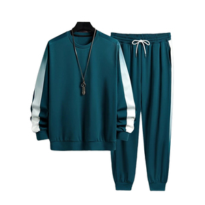 Chándal OEM para hombre, chándal, prendas de vestir exteriores, Tops de lana, pantalones, Joggers, moda informal, ropa de calle, chándales para hombre al aire libre - Product Image 1