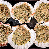 COQUILLES DE MER NATURELLES COQUILLES DE PÉTALÈCLES CRUS POUR LA PRÉSENTATION DES ALIMENTS VIETNAM