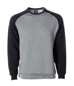 Sweats à capuche et sweat-shirts en molleton NuBlend pour hommes en mélange de coton, pulls à col rond teints dans les vêtements - Product Image 4