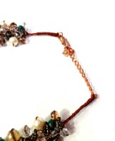 Collier ras du cou coloré fait main en argent plaqué, style bohème, pour enfants, idéal pour les fêtes, cadeau émotionnel, best-seller