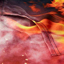 เสื้อฮู้ดผู้ชายแบบซับลิเมชันดีไซน์ทันสมัยเป็นมิตรกับสิ่งแวดล้อมแห้งเร็วระบายอากาศป้องกันการหดตัวออกแบบได้ตามต้องการสำหรับฤดูหนาว - Product Image 5