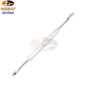 Jackbilly Enterprisesプレーンハンドルマニュアル歯科骨ファイルダブルエンドプレミアム手術ステンレス鋼口腔外科器具 - Product Image 6