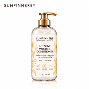 Sunpinherb มานูก้าน้ำผึ้งมาฟูระครีมให้ความชุ่มชื้นสำหรับผมหยิก384มล. - Product Image 1