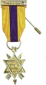 Joya de Pecho de los Grandes Maestros de la Armada Real |   Joyas de la Regalia Masónica |   Joya de maestro masón de antiguo rango |   Regalos de joyería masónica | Masonería - Product Image 3