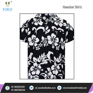 Stock disponible de chemise à manches courtes à imprimé floral décontracté 100% polyester XS-6XL chemises hawaïennes à vendre - Product Image 4