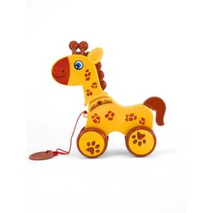 My Little <b>Giraffe</b> Pull Along <b>Toy</b> for Toddlers <b>Plastic</b> Set - Product Image 5