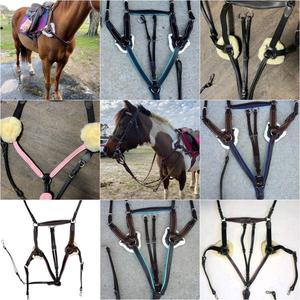 Caballo equino deporte personalizado 5 puntos coraza Martingala para montar a caballo 5 puntos coraza - Product Image 3