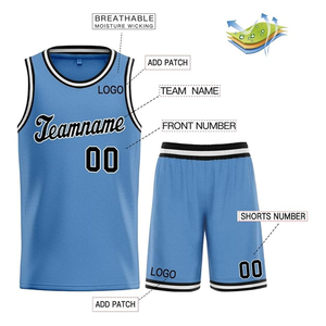 Maillot de basket-ball réversible de qualité supérieure uniforme de sport d'été 100% Short de basket-ball en polyester uniforme de baseball pour hommes personnalisé - Product Image 3