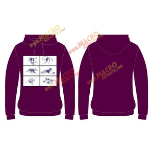 Impresión personalizada 100 nuevo diseño al por mayor de alta calidad de gran tamaño pulóver Tie Dye Sudadera con capucha de algodón al por mayor de dibujos animados hombres OEM - Product Image 4