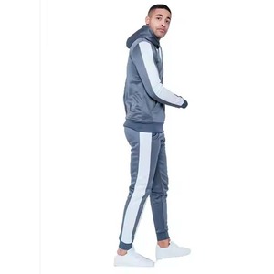 Ensemble de sweats à capuche pour hommes avec logo personnalisé Ensemble de pantalons et sweat à capuche épais en coton éponge de haute qualité 100% pour hommes - Product Image 5