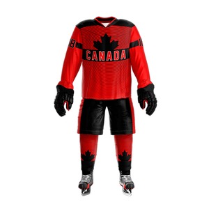 Top Sale High Quality Professional <b>Laced</b> <b>Collar</b> Sublimated Custom Uniform Youth Ice Hockey Jerseys Breathable Team Apparel Wear - Product Image 2