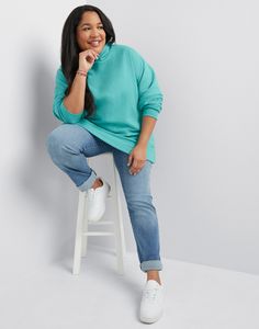 Sudadera con capucha holgada para mujer, Unisex jersey de lana, técnicas bordadas en relieve, ropa de calle con hombros caídos, Invierno - Product Image 5