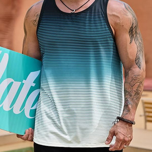 เสื้อกล้ามวิ่งผ้าตาข่ายสำหรับผู้ชายเสื้อกล้ามเล่นกีฬาเสื้อวิ่งแบบกำหนดเองได้ - Product Image 4