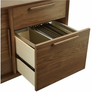 أثاث بسيط بسيط بسيط بسيط بسيط من Tate Walnut Credenza Mahogany Wood Suar Wood - Product Image 5