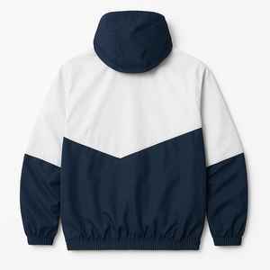 Chaqueta cortavientos impermeable ligera para hombre y mujer, ropa de calle informal con cremallera de punto, 100% poliéster, transpirable, de secado rápido, para otoño - Product Image 3