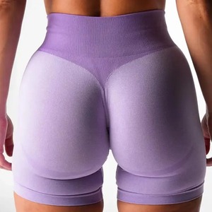Venta al por mayor de pantalones cortos de Yoga de cintura alta Correr Fitness Deportes Pantalones cortos de Yoga ajustados para mujeres 2026 - Product Image 3