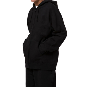 À la mode et élégant 100% coton surdimensionné pleine fermeture éclair rue à capuche grande taille hommes fermeture éclair sweats à capuche en Stock hommes sweats à capuche - Product Image 6