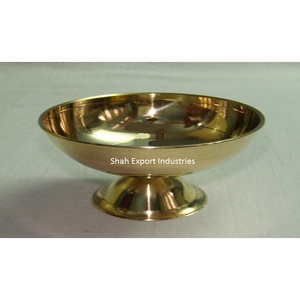 New Decorative Metal Flower Bowl for Wedding Ceremony Table Decoration Centerpieces Gold Finished Pedestal Flower Bowl - Product Image 3