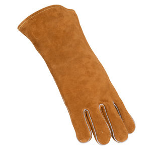 Gants de soudage en cuir de haute qualité à prix abordable, résistants à la chaleur, imperméables, antidérapants, durables, personnalisables, gants de sécurité - Product Image 4