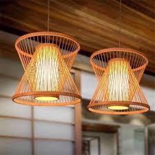 Elegante lámpara de bambú para peces: ecológica, elegante y única - Product Image 5