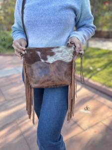 Nouvel Arrivage 2026 – Sac à Main en Cuir de Vachette avec Franges, Sac Élégant en Cuir Véritable, Vente Chaude, Sacs Bohèmes Multi-usages pour Femmes - Product Image 5