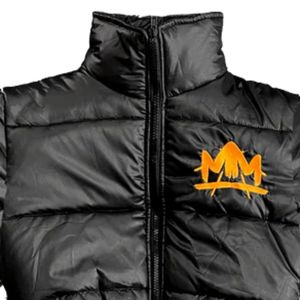 <b>Womens</b> <b>Cropped</b> <b>Puffer</b> <b>Jacket</b> Stand Collar Zip Front Quilted Design Lightweight Winter Streetwear Outerwear - Product Image 3