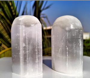 Ágata de cristal Natural, venta al por mayor, selenita, punto Natural, Freeform, supercalidad - Product Image 2