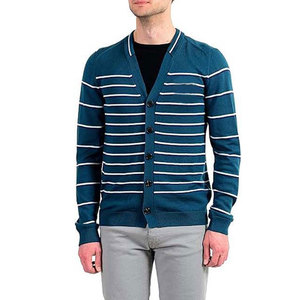 <b>Men</b> <b>Cardigan</b> Lightweight Soft Fabric <b>Long</b> Sleeve Comfortable Fit Daily Outfit <b>Men</b> <b>Cardigan</b> Simple Casual Wear - Product Image 1