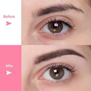 Tijeras Curvas para Cejas para una Forma Perfecta, Tijeras Profesionales de Acero Inoxidable para Recortar las Cejas - Product Image 5