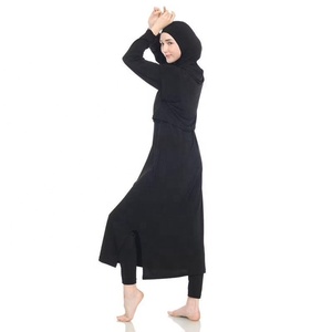 Conjunto Deportivo Musulmán Modesto de Alta Calidad para Mujer, Túnica y Pantalones, Ropa de Entrenamiento, Venta Directa de Fábrica al Por Mayor - Product Image 5