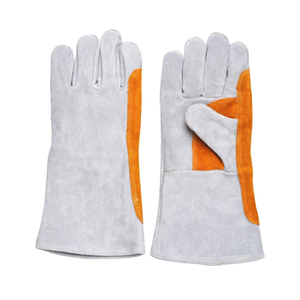 Nuevo 2025 Guante de soldadura personalizado al por mayor Protección de manos a un precio asequible para guantes de cuero para hombres - Product Image 4
