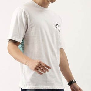 Look attrayant demi-manches hommes surdimensionné T-Shirt Offre Spéciale meilleure arrivée hommes surdimensionné T-Shirt avec Logo personnalisé - Product Image 3