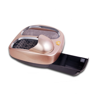 Limpiador Automático de Suelas de Zapatos con Sensor, Ventilador de Aire, Refrigeración Inteligente, Máquina de Limpieza de Zapatos Independiente de 2 Puertas, Estantes Ajustables, 99 Libras - Product Image 1