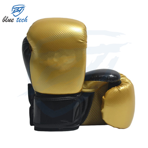 Meilleur prix raisonnable Personnalisez des gants de boxe à lacets très durables Gants de boxe en cuir brillant pour adultes - Product Image 1